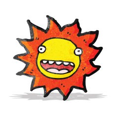 Cartoon Sun N58