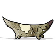 cartoon little dog N20