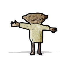 cartoon bald man N8