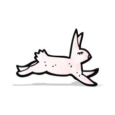 Cartoon Rabbit N21