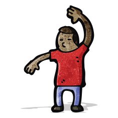 cartoon judo chop
