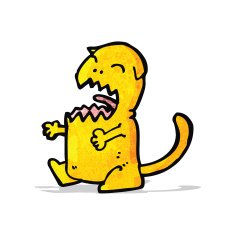 angry cartoon cat N2