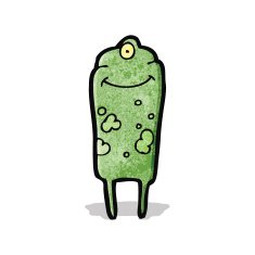cartoon weird alien N12