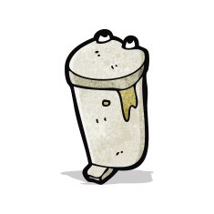 cartoon kitchen bin N4