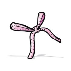 cartoon decorative ribbon N3