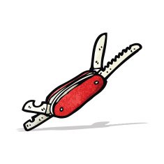 cartoon pen knife N2