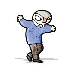 spooky stranger cartoon