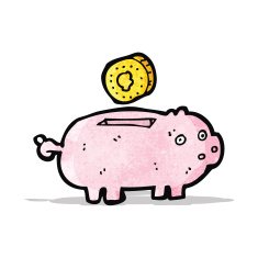 Cartoon Piggy Bank N6