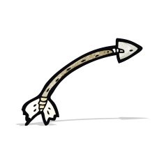 Cartoon Arrow N26
