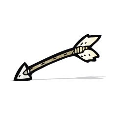 Cartoon Arrow N27