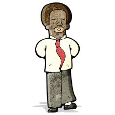 Cartoon Businessman N25