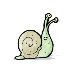 Cartoon Snail N34