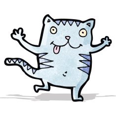 Cute cartoon cat N8