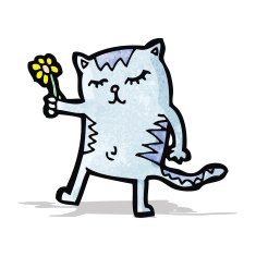 Cute cartoon cat N9