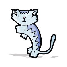 Cartoon Cat N100