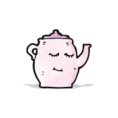 tea pot cartoon
