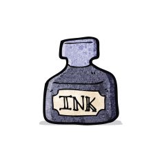 ink bottle cartoon N3