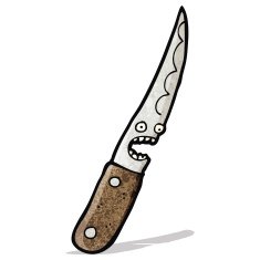 Cartoon Kitchen Knife N5