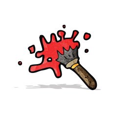 paint brush cartoon N9