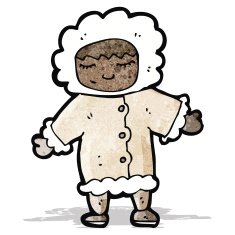 Cartoon Eskimo N4