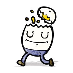 Egg Cartoon Character N6