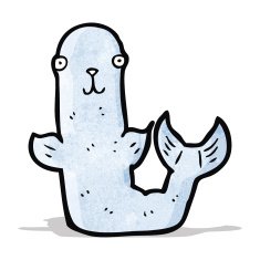 Cartoon Seal N10