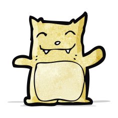 Cartoon Cat N111