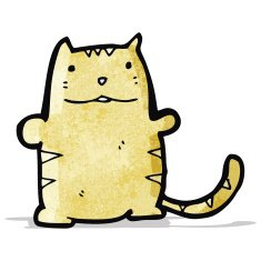 Cartoon Cat N115