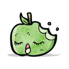 Cute Cartoon Apple N5