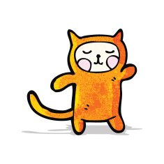 cartoon cat costume