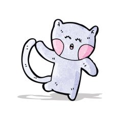 Cartoon Cat N120