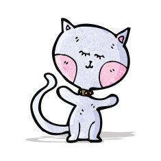 Cartoon Cat N121