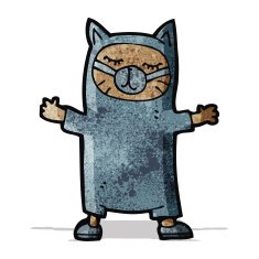 cartoon cat costume N5