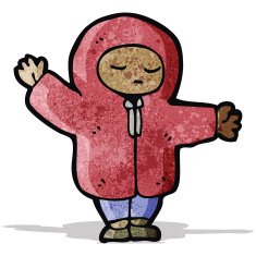 cartoon boy in coat N2