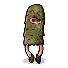 funny cartoon monster N4