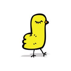 Cartoon Bird N46