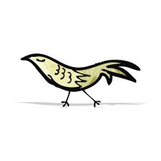 Cartoon Bird N50