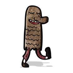 Cartoon Hairy Monster N18