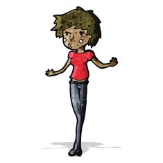 cartoon model woman N2