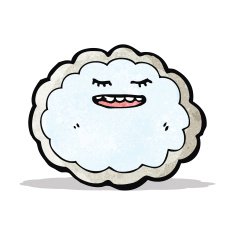 cloud with silver lining cartoon N2
