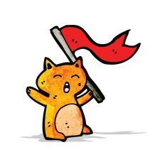 funny cartoon cat N51