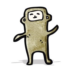 cartoon little monkey N5