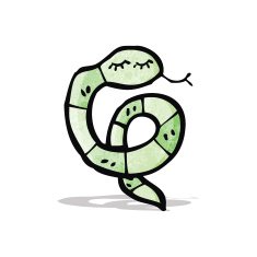Cartoon Snake N72