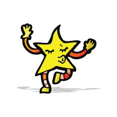 Cartoon star character N2 free image download