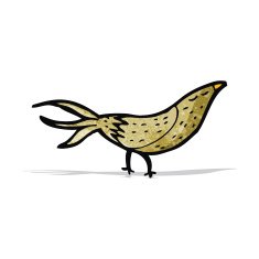 cartoon little bird N9