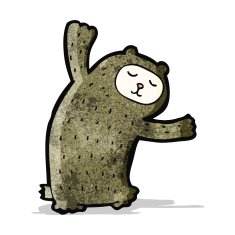 Cartoon Bear N20