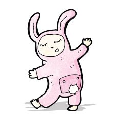 cartoon rabbit costume N4