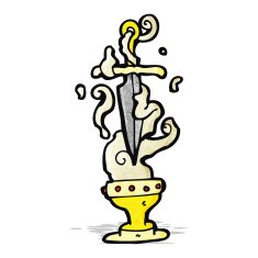 cup and dagger symbol