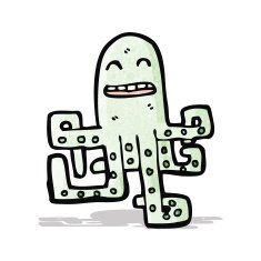 Cartoon Octopus N33