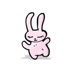 cute little rabbit cartoon N3